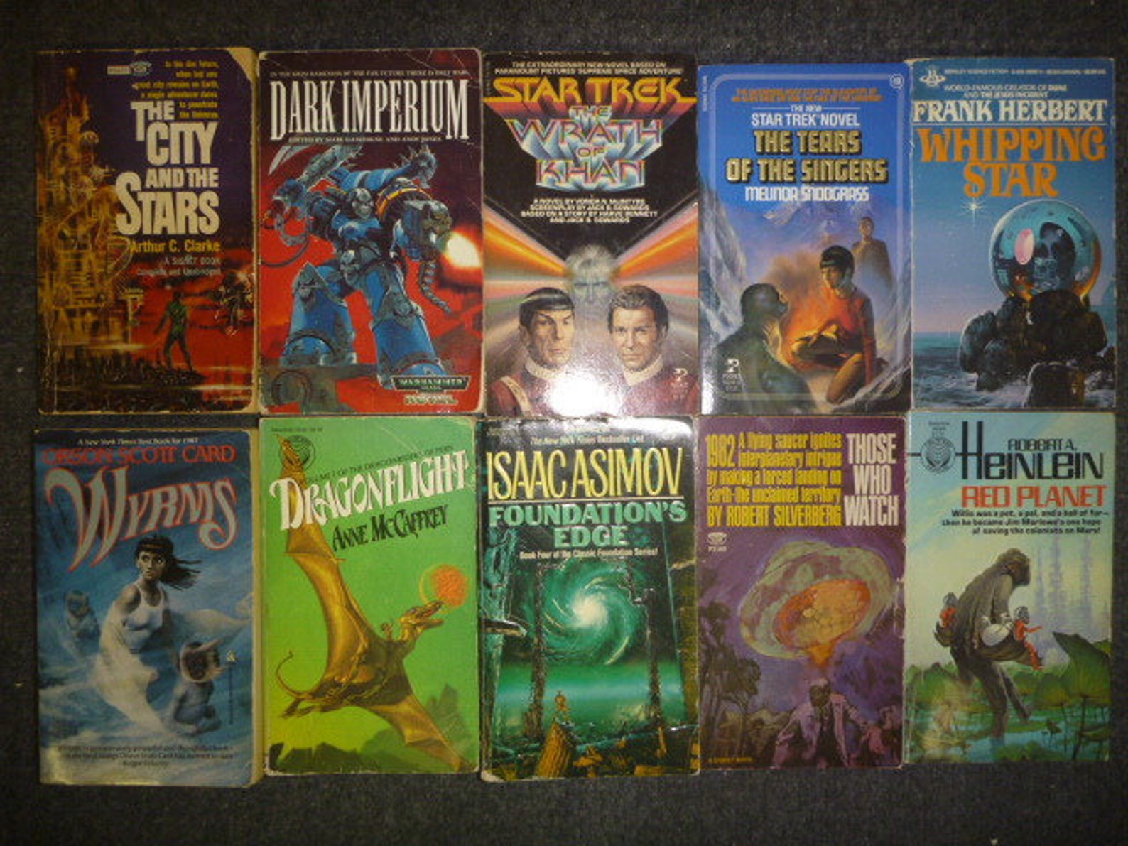 Lot of 20 Science Fiction Popular Authors Bestsellers Rare Etsy