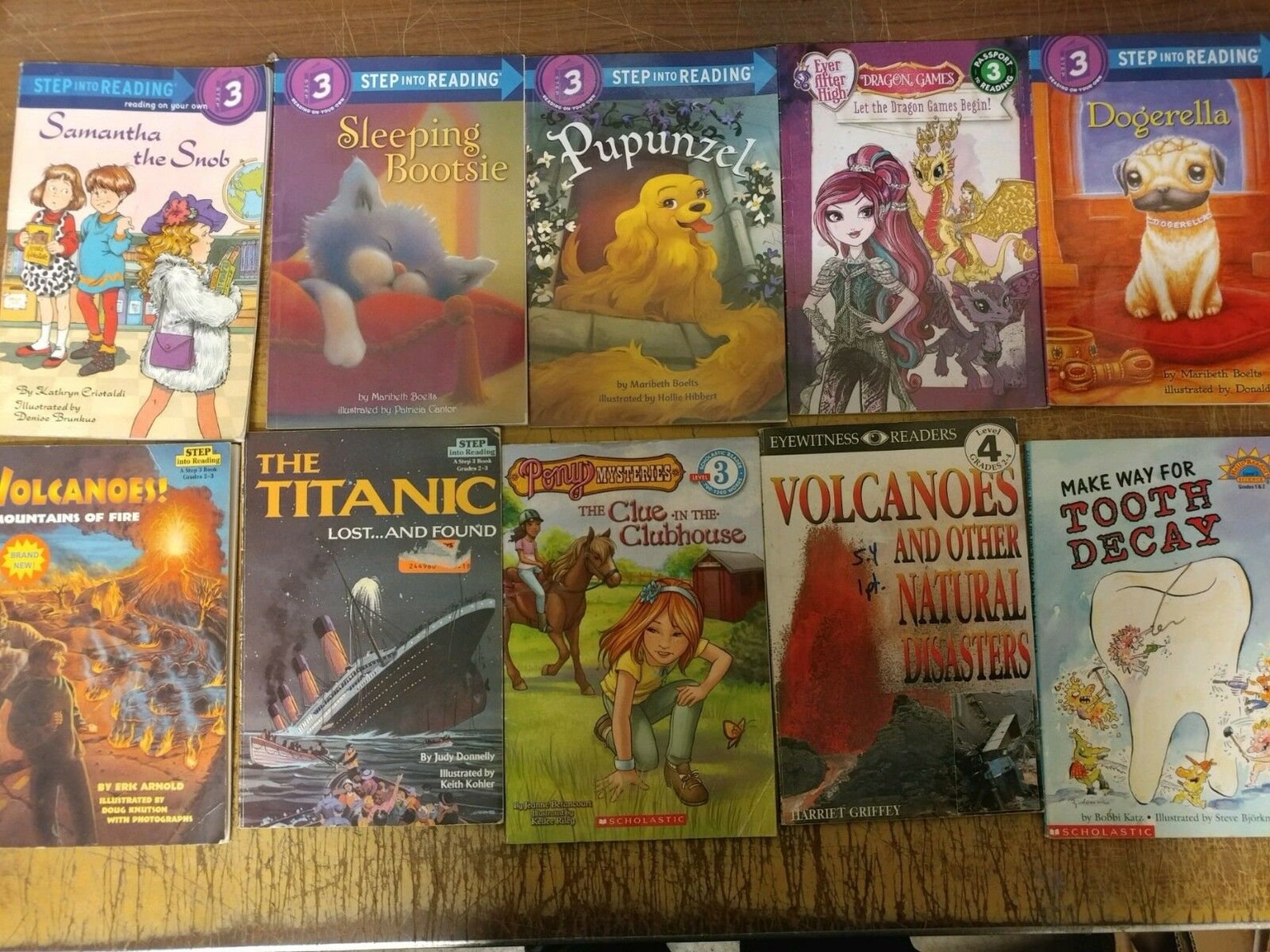 Lot of 10 Level 3 4 5rlready To-i Can Read-step Into - Etsy