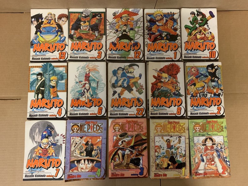 Lot of 10 Anime Graphic Novels Movie English Japanese Manga - Etsy