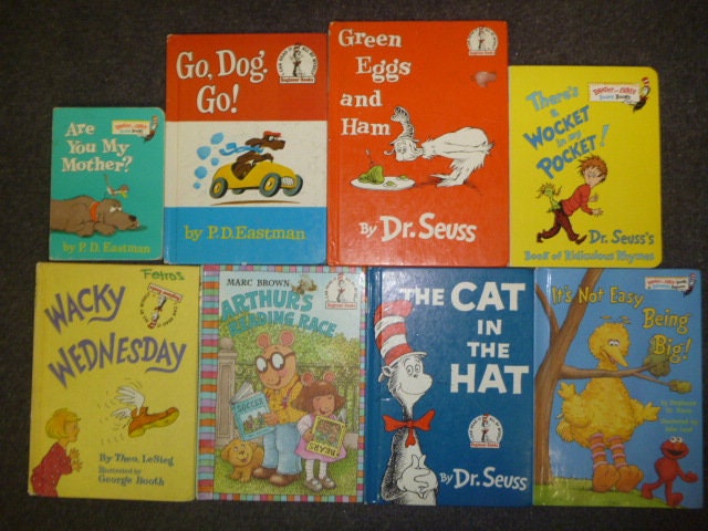 Lot of 10 Dr. Seuss Children Kids Learn to I Can Read Books - Etsy