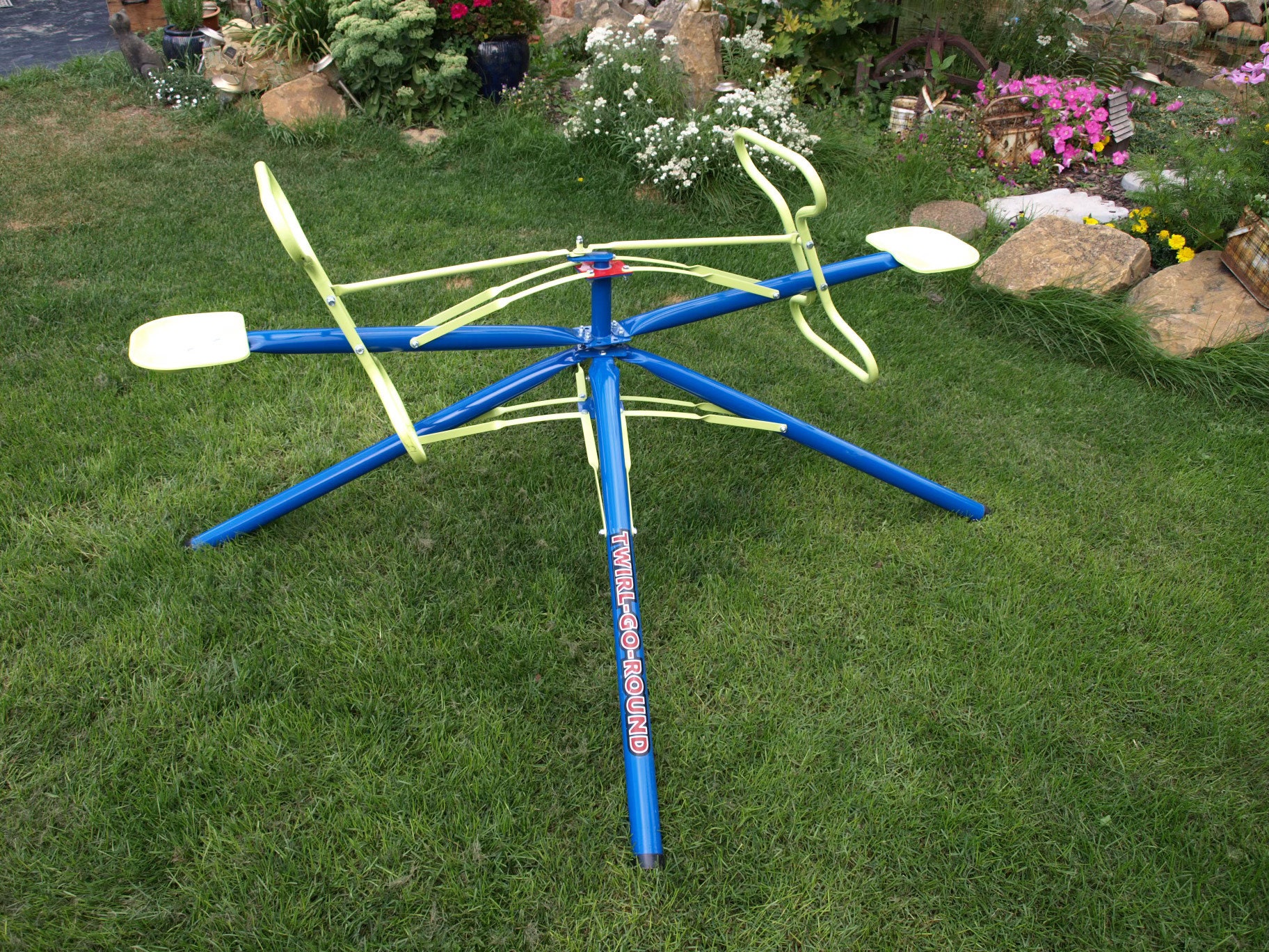 2 Seat Blue & Yellow kids Model, Gifts for Kids, Toddler Toy, Kids Birthday Gift, Kids