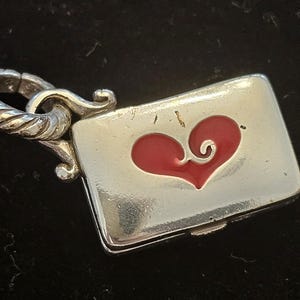 Brighton Charm Retired Laptop Heart