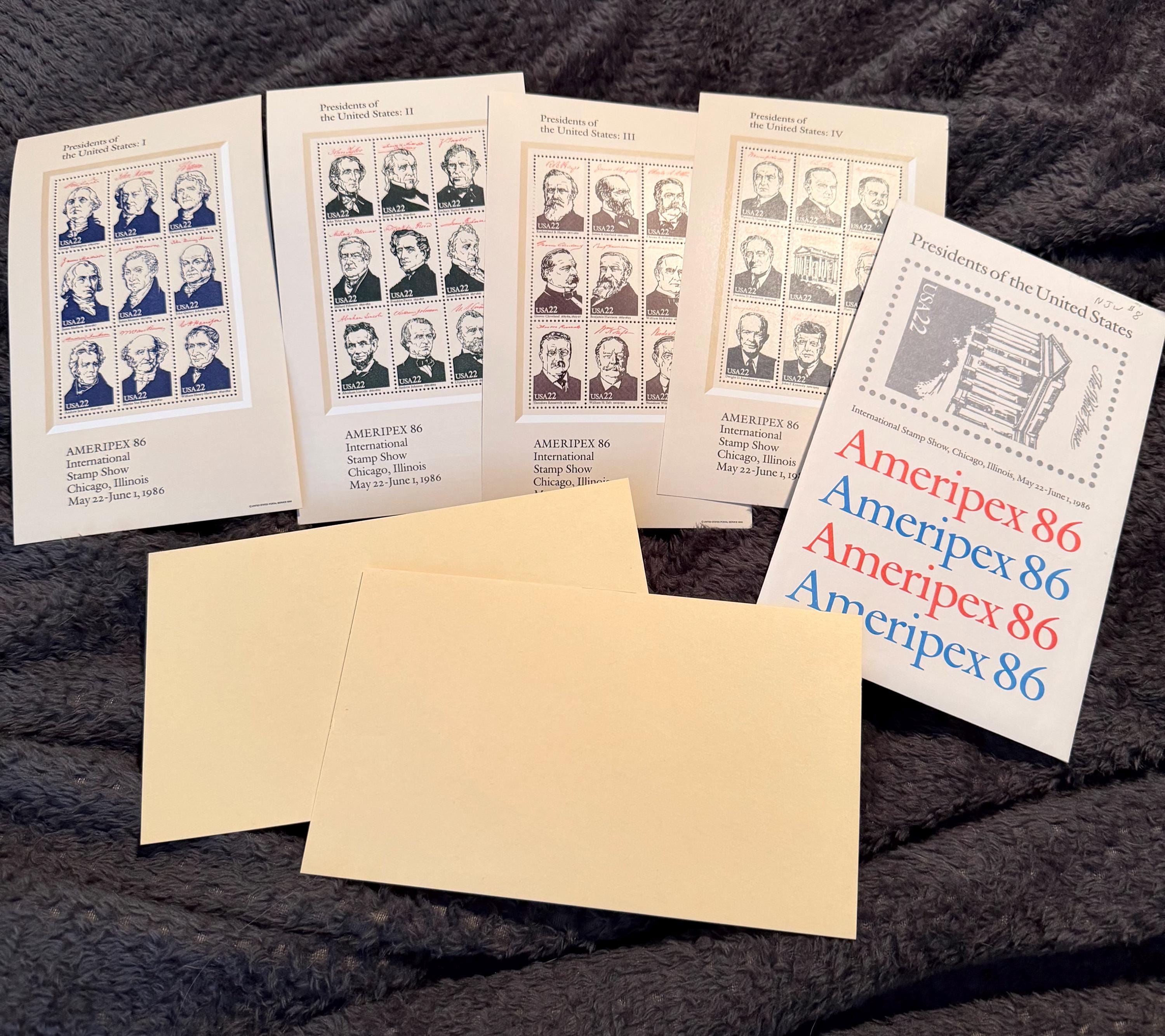 Ameripex 86 stamps - Etsy 日本