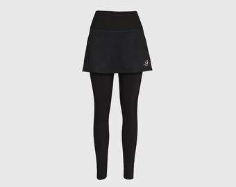 Adidas barricade skirt hot sale leggings