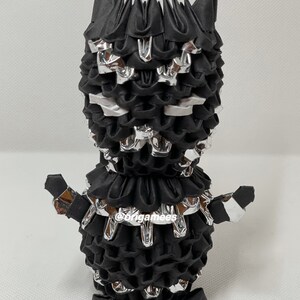 Pantera Nera Origami 3D (Argento / King T'Challa)