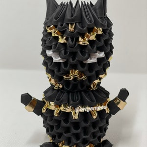 Pantera Nera Origami 3D (Oro / Killmonger)