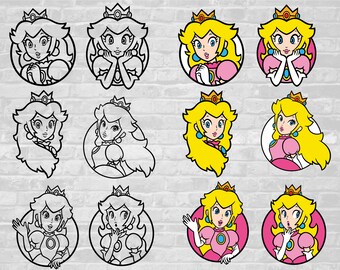Princess Peach Crown Etsy