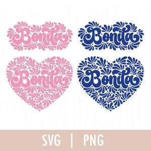 Talavera Heart Svg, Mexican Talavera Svg, Bonita Svg, Cut files for Cricut, Png, COD059