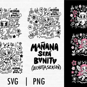 Bichota Season Svg, Mañana Sera Bonito, Cut Files for Cricut, Svg, Png zdjęcie 1