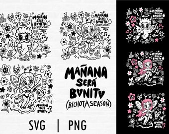 Bichota Season Svg, Mañana Sera Bonito, Cut Files for Cricut, Svg, Png