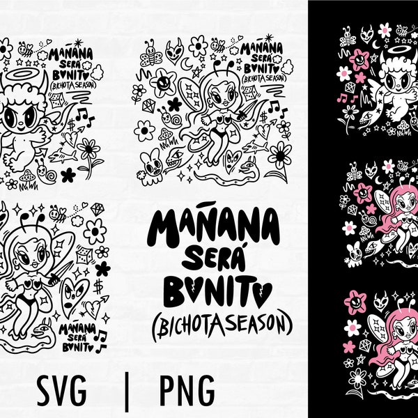 Bichota Season Svg, Mañana Sera Bonito, Cut Files for Cricut, Svg, Png