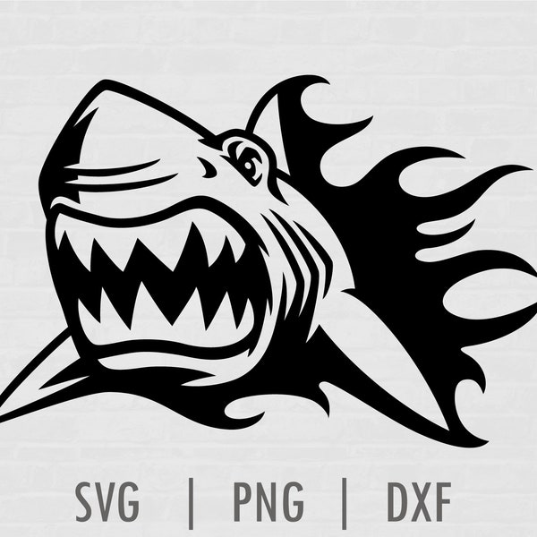 Shark, Shark Svg, Shark Clipart, Cut files for Cricut, png