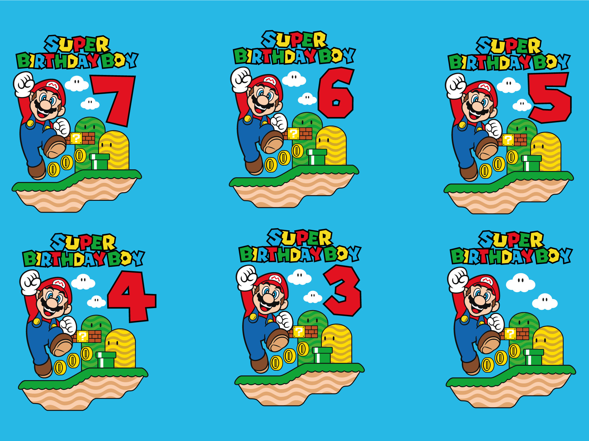 Super Birthday Svg Super Mario Font Svg Super Mario Font 4 Etsy Canada