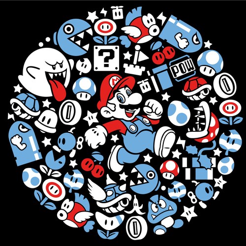 Super Mario Svg Bundle PNG-SVG-DXF - Etsy