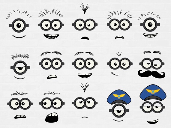 Minions Eyes Svg Minions Digital File Minion Face Svg Cut - Etsy New Zealand Minions Eyes Svg Minions Digital File Minion Face Svg Cut - Etsy New Zealand
