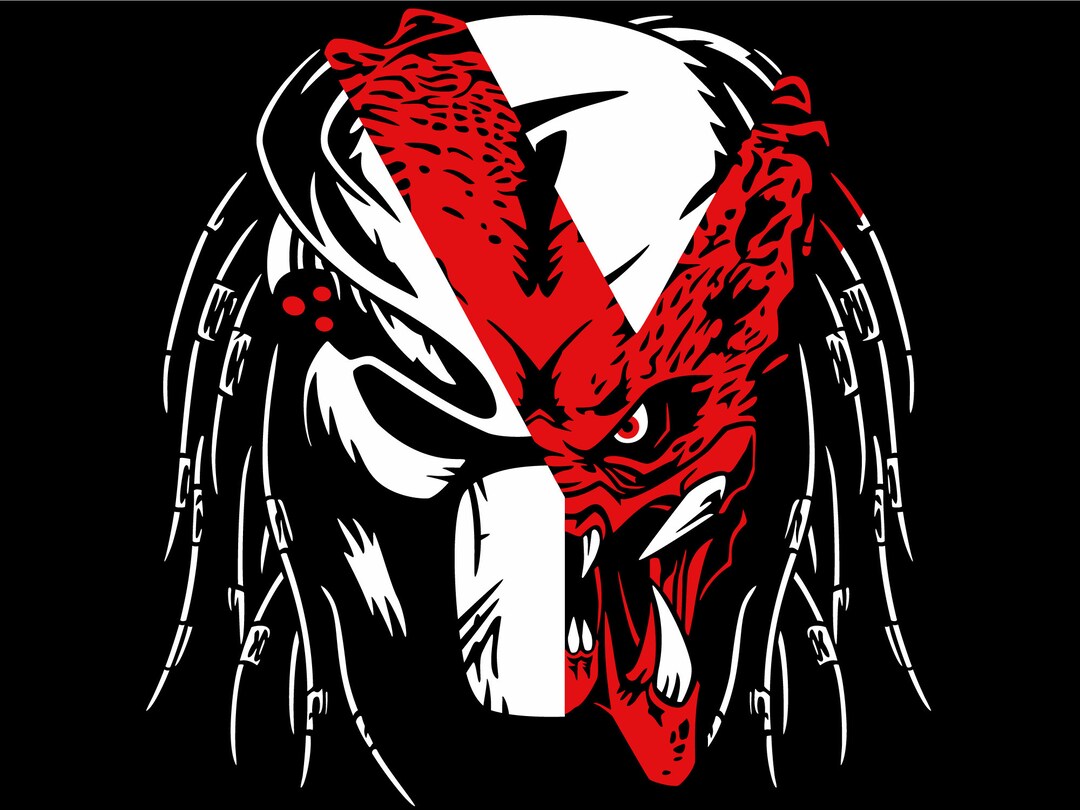 Predator SVG Predator Clip Art Depredador Svg Predator Etsy België