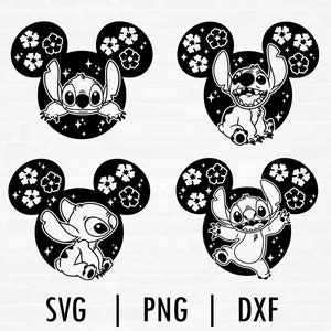 Stitch Ears Svg, Means Family trip Svg, Cut Files for Cricut & Silhouette, Svg, Png,Dxf