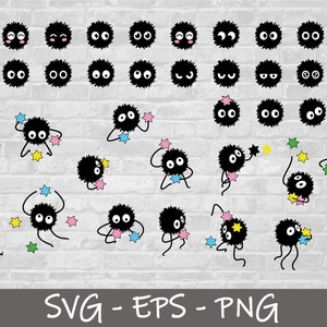 Anime Svg, Sprites Candy Svg, Cut Files For Cricut, Png