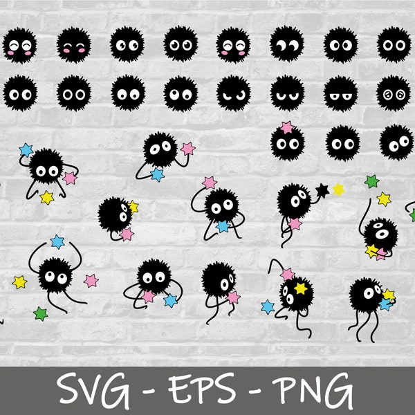 Anime Svg, Sprites Candy Svg, Cut Files For Cricut, Png