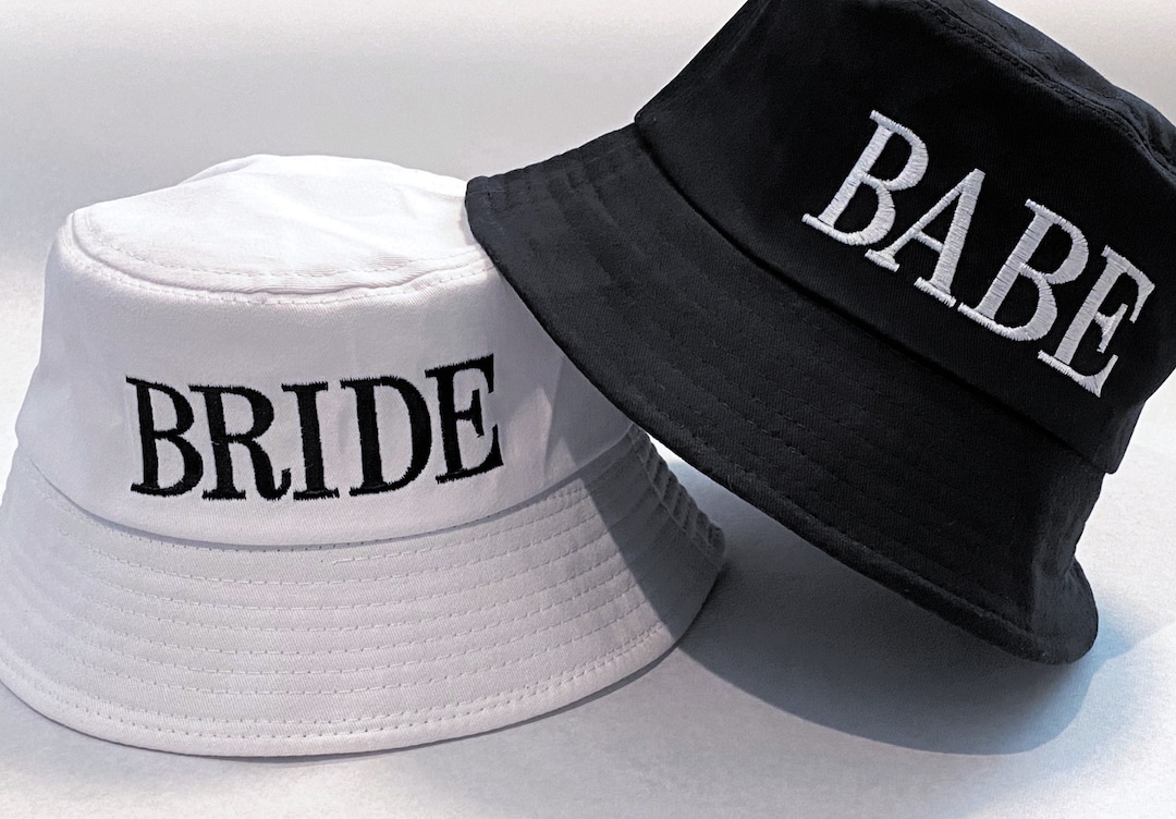 Bride Bucket Hat, Custom Bucket Hat, Babe Bucket Hat, Bride Hat, Wifey