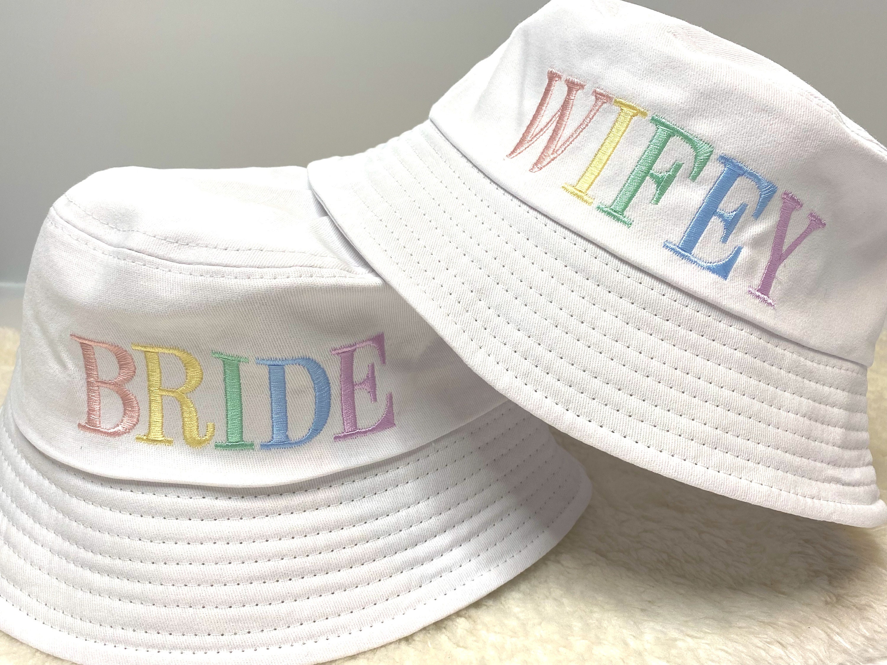 Bachelorette Party Bucket Hats - West Coast Embroidery