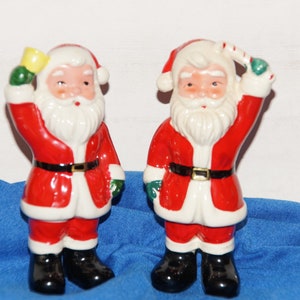 Santa Salt and Pepper Shakers