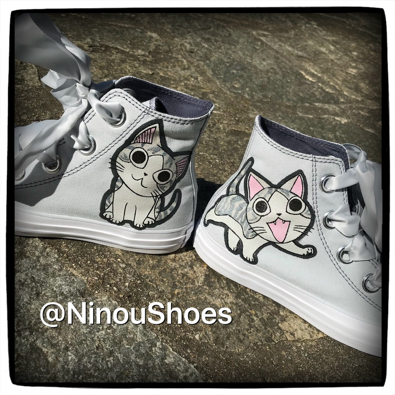 Baskets Converse Chi Mon Chaton Etsy