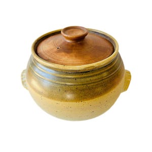 Large Cannie Ridge Casserole Bean Pot – 3L - Hand-Thrown Pottery, Al Harcourts, Australia