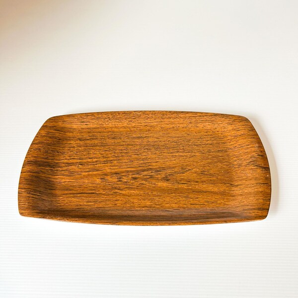 Vintage Melamine Serving Tray, 1960s made in England by Thetford Norfolk, UK.  Retro Chic Home Dining.