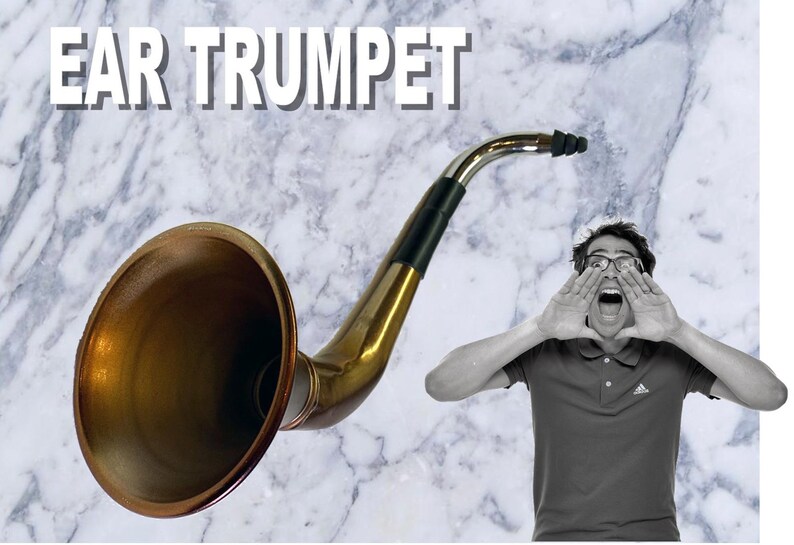 Ear Trumpet. Say What Gag Gift Large Ear Trumpet Horn. All Etsy Sweden