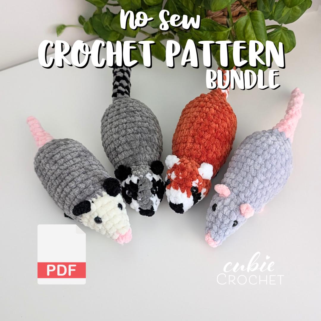 39 Opossum Crochet Patterns for Cute, Quirky Amigurumi Projects 10 Rat Opossum
