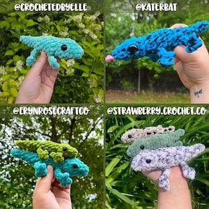 Snake & Lizard Crochet Pattern PDF Bundle | 2 No Sew Amigurumi Patterns ...