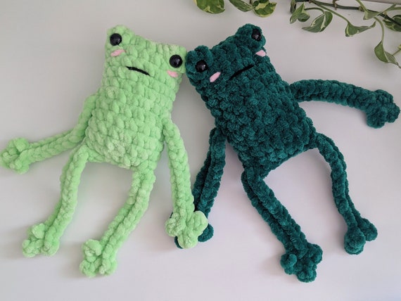 Leggy Frog Plushies, Leggy Frog Plush, Amigurumi Frog For Sale