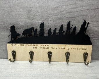Lord of the Ring key holder for wall/ Key holder/ Key hanger/ Key hooks/ Wall Key Holder/ Fantasy Rings/ Lord of the ring gift