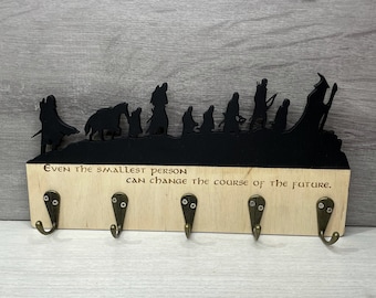 Lord of the Ring key holder for wall/ Key holder/ Key hanger/ Key hooks/ Wall Key Holder/ Fantasy Rings/ Lord of the ring gift