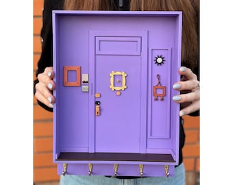 Buy Monica's Purple Door From FRIENDS/ Monica's Door/ Wall Key - Main Image