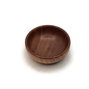 Hand-Turned Wooden Jewelry Plate for Rings and Trinkets
