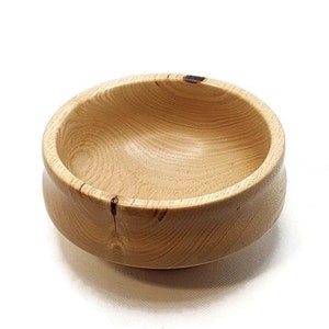 Handcrafted Wooden Bowl for Home or Gift Giving, Artisanal Wood Bowl with Rustic Charm