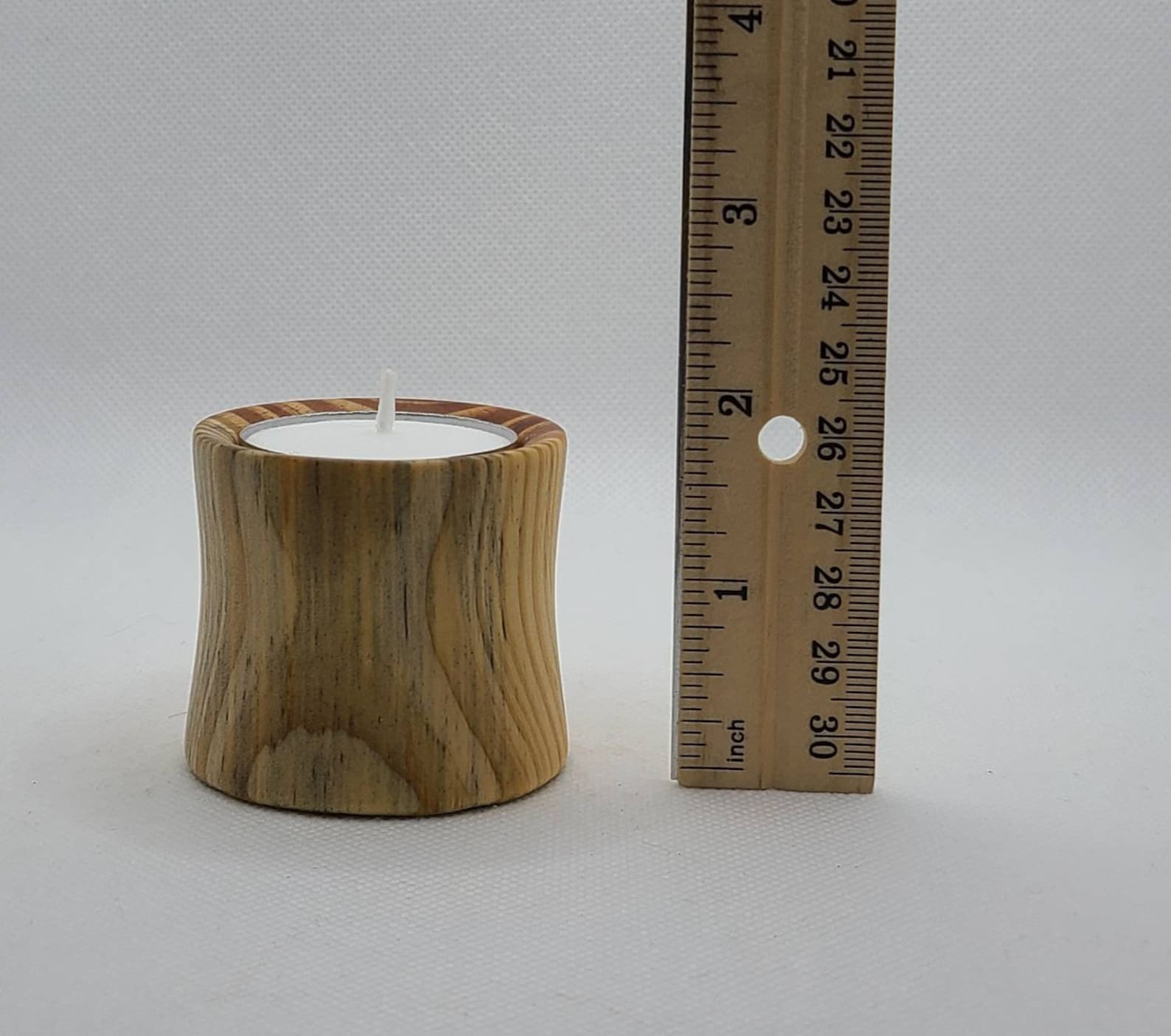 Handturned Tealight Candle Holder Votive Candle Holder Etsy