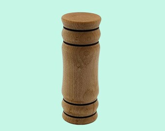 Hand-Turned Small Container, Toothpick Holder, Pill Holder, Needle Case