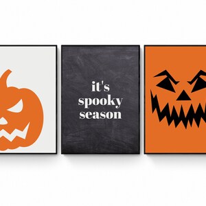 Halloween Art Mega Bundle Set, Set of 15, Halloween Gallery Wall ...