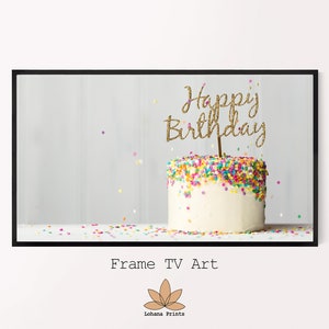 alles Gute zum Geburtstag sing Rahmen Tv Art, Party Rahmen Tv Kunst, alles Gute zum Geburtstag Kunst, Rahmen Tv Geburtstag, Geburtstagsparty Rahmen Tv, Geburtstagsdeko