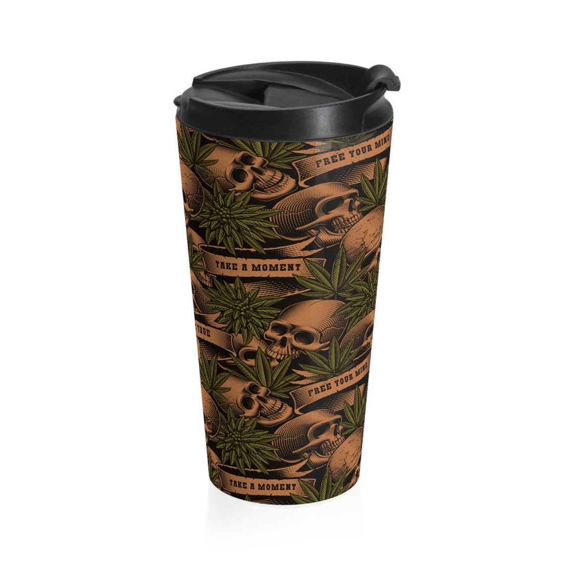 cannabis coffee travel mug