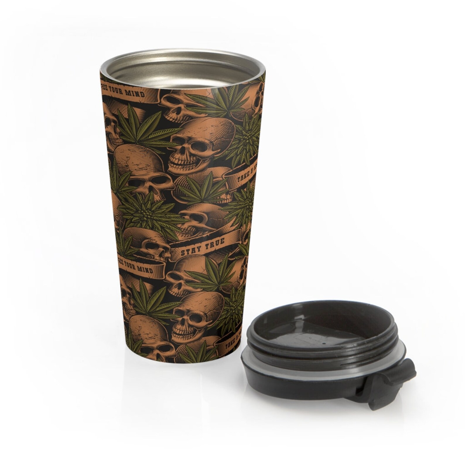 cannabis coffee travel mug