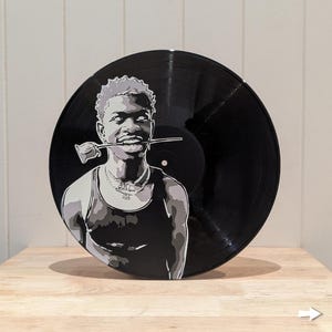 Arte de vinilo de Lil Nas X - Hecho a mano