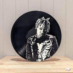 Disque vinyle Juice Wrld - fait main