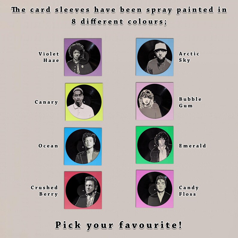 Paul Mccartney Vinyl Record Art Handmade Etsy