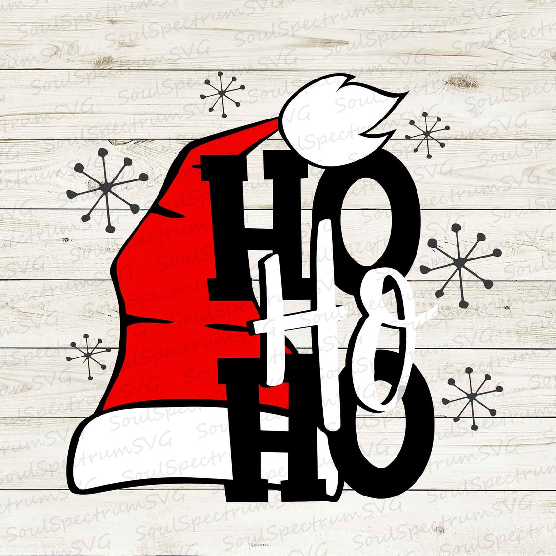 Ho Ho Ho SVG schneiden Datei Weihnachten Zitat Svg Sprüche Etsy