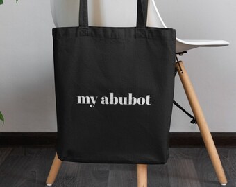 Filipino Tote Bag | Abubot Eco Tote | Funny Gift for Filipino | Tagalog Gift Idea