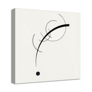Quadro Kandinsky - Centro Bianco - WASSILY KANDINSKY White Center Quadro stampa  su tela canvas con o senza